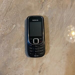 Nokia 2320c-2b Vintage Cell Phone Black Untested Collectible Phone 2000s Retro
